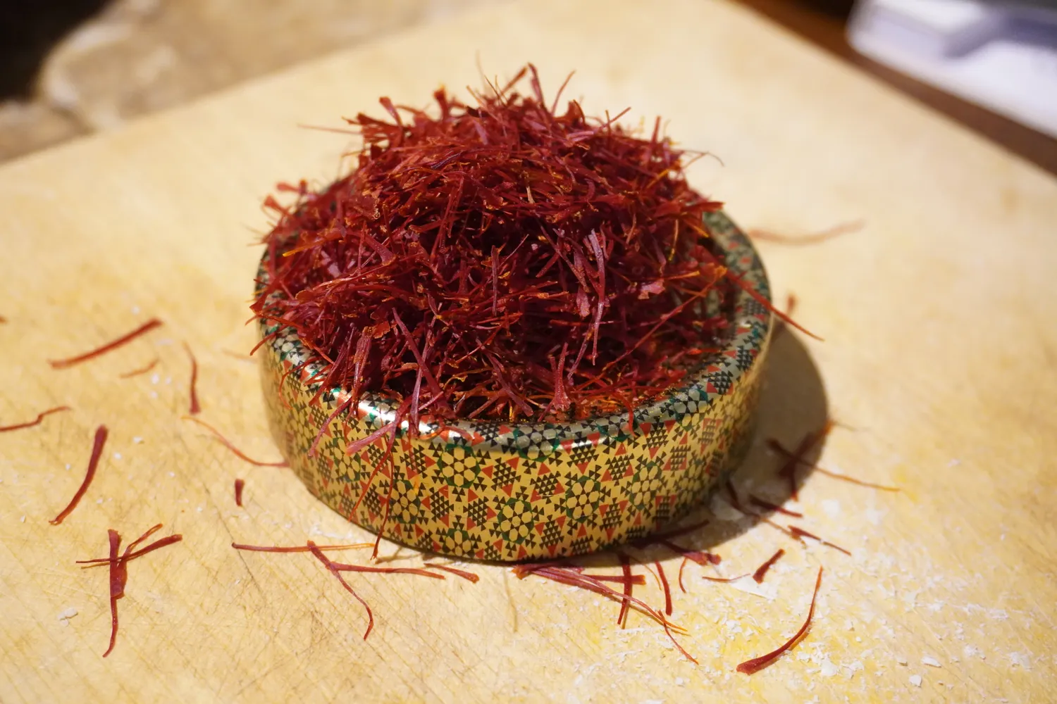 Saffron threads